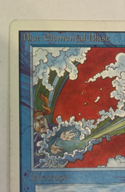 Blue Elemental Blast - LP - Magic the Gathering Unlimited Edition 1993 WotC - Image 5