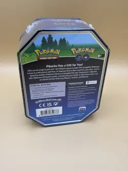 Pokemon Go! Pikachu Tin Trading Card Game Factory Sealed New - Image 2