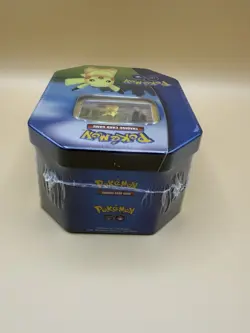 Pokemon Go! Pikachu Tin Trading Card Game Factory Sealed New - Image 3