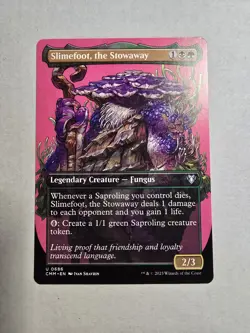 Slimefoot, the Stowaway (Borderless) Commander Masters Regular - Image 1
