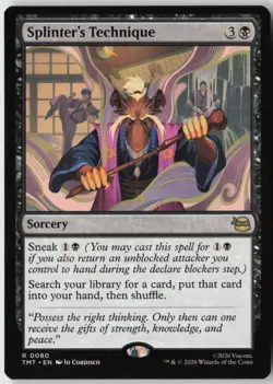 Splinter's Technique (80) - Normal - Teenage Mutant Ninja Turtles (TMT) - NM - Image 1