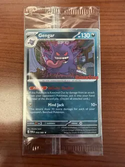 Pokemon Perfect Order Stamped Gengar Sealed GameStop Promo - Image 1
