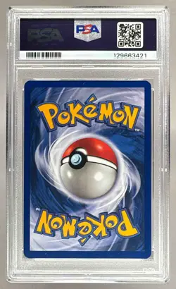 2002 Pokemon Legendary 5 Dark Dragonite PSA 8 129663421 - Image 2