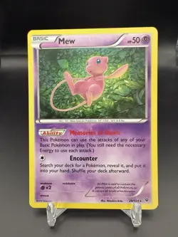 Mew 29/124 X&Y Fates Collide English 2016 Pokemon TCG NM - Image 1