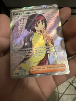 Pokemon Erika's Invitation 196/165 Sv: Scarlet & Violet 151 NM - Image 2