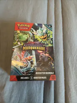 Pokemon TCG Scarlet & Violet Twilight Masquerade Sealed Booster Bundle 6 Pack - Image 1