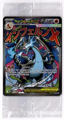 Mega Charizard X EX 023 Oricorio EX 024 Pokemon TCG Charizard UPC Promo SEALED - Image 1