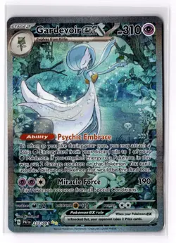 Pokemon Gardevoir ex 233/091 SV: Paldean Fates Special Illustration Rare NM - Image 1
