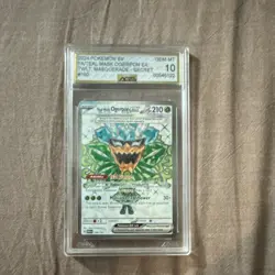 Pokemon Teal Mask Ogerpon EX Twilight Masquerade Secret Rare AGS 10 190 - Image 1