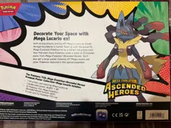 Pokemon TCG: Ascended Heroes Premium Poster Collection Mega Lucario Sealed Box - Image 2