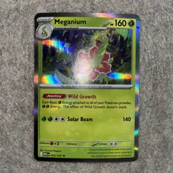 Meganium 10/132 Mega Evolutions Pokemon TCG 2025 Rare Holo NM/M - Image 1