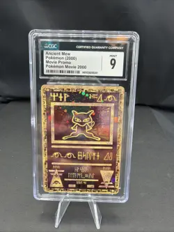 Ancient Mew - Movie Promo - CGC Mint 9 - Pokemon Movie 2000 - Pokemon TCG - Image 1
