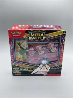 Pokemon TCG Mega Battle Deck Mega Diancie EX Meloetta - Image 1