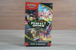 Pokemon TCG: Mega Evolution-Perfect Order Booster Bundle (6 Packs) sealed - Image 1