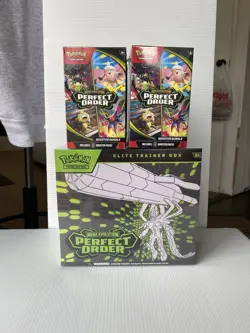 Pokemon Perfect Order Lot ETB & 2 Booster Bundles | Brand New Sealed | IN HAND! - Image 1