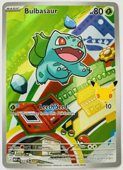 Pokemon First Partner Illustration Collection Kanto Gen 1 Starter Set NM Promo - Image 2