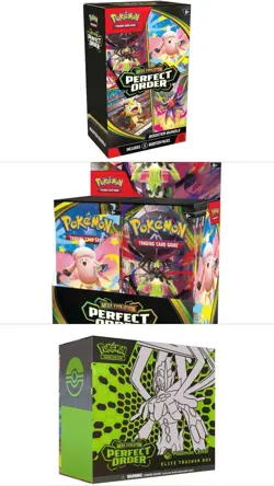 Pokemon TCG Perfect Order Pokemon Center ETB + Booster Box + Booster Bundle 🔥 - Image 1