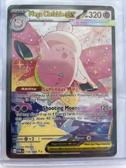 Pokemon TCG - Mega Clefable EX SIR - ME03: Perfect Order 119/088 - NM English - Image 1