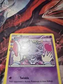 Espurr Common Regular Generations: Radiant Collection RC14/RC32 LP Pokemon TCG - Image 2
