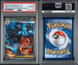 Pokemon Mega Charizard X Ex #125 SIR Phantasmal Flames PSA 10 GEM MINT - Image 3