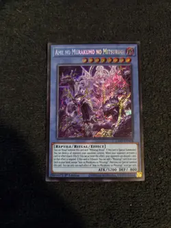 Ame no Murakumo no Mitsurugi - L26D-ENM08 - Secret Rare YuGiOh - Image 1