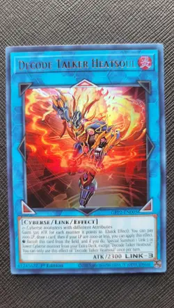 Decode Talker Heatsoul Ultra Rare GFP2-EN005 1st Edition - Image 1