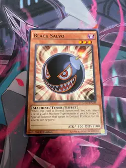 YUGIOH - BLACK SALVO - COMMON - LC5D - 1ST ED - NM - Image 1