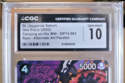 One Piece OP13-083 St. Jaygarcia Saturn Alt Art Rare (Graded CGC 10) - Image 3