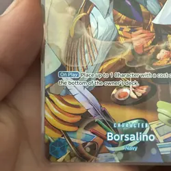 Bandai One Piece Card Game Borsalino OP05-051 SR SP Special Holo 8000 - Image 5