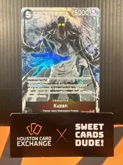 One Piece TCG Kuzan OP10-082 Royal Blood Alt Art Super Rare ENGLISH MINT - Image 1