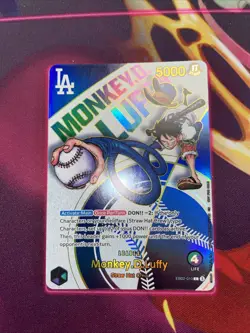 Monkey.D.Luffy (010) Dodgers x One Piece EB02-010 One Piece Promotion - Image 1