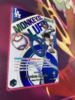 Monkey.D.Luffy (010) Dodgers x One Piece EB02-010 One Piece Promotion - Image 3