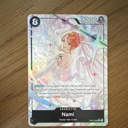 Nami SR ALT ART one piece op-15 English !!! Pre - release - Image 1