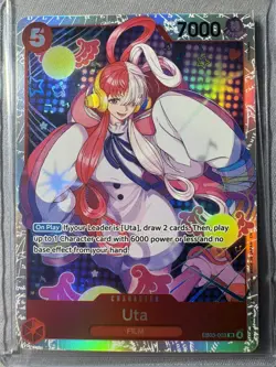 One Piece Heroines Edition Uta EB03-003 SR ENGLISH Pristine Fast Shipping💎⚡ - Image 1