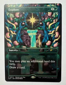 MTG English Explore NM Normal Secret Lair Showdown SLP - Image 1