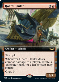 Hoard Hauler (Extended Art) FOIL Streets of New Capenna NM CARD ABUGames - Image 1