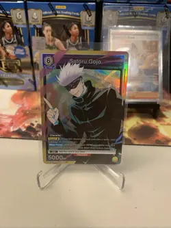 Union Arena Jujutsu Kaisen JJK-1-012 SR Satoru Gojo ENGLISH Card- US SELLER RARE - Image 1