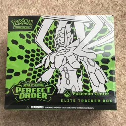 Pokemon Center Mega Evolution Perfect Order Elite Trainer Box ETB IN HAND - Image 2