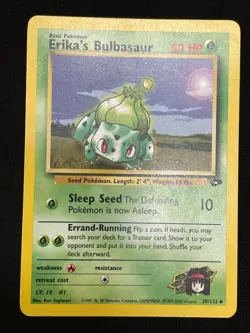 Erika's Bulbasaur 39/132 | 2003 Pokemon Aquapolis Regular | LP Lightly Played - Image 1