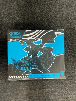 POKEMON Scarlet & Violet Black Bolt Elite Trainer Box, Box has Dents - Image 1