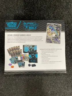 POKEMON Scarlet & Violet Black Bolt Elite Trainer Box, Box has Dents - Image 2