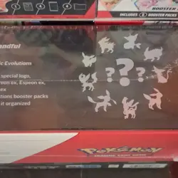 Pokemon Scarlet & Violet Prismatic Evolutions Surprise Box Eevee Promo 4 Packs - Image 5