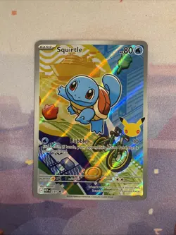 Pokemon - Squirtle 039 Me: Mega Evolution Promo Holo First Partner - Image 1