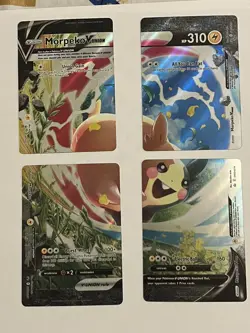 Pokemon - Morpeko V Union Full Set - SWSH215 SWSH216 SWSH217 SWSH218 - Promo - Image 2