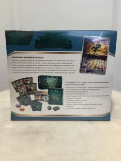 Pokemon TCG Scarlet & Violet Twilight Masquerade Elite Trainer Box ETB Sealed - Image 2