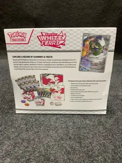 Pokemon TCG Scarlet & Violet White Flare Elite Trainer Box, Sealed Box is Worn - Image 5