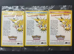 POKEMON SEALED ALL 3 Movie Promo Legendary Birds MOLTRES ARTICUNO ZAPDOS WOTC - Image 1
