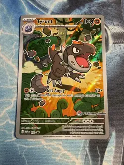 Perfect Order Tyrunt Black Star Promo 070 Pokemon Center Stamped - Image 3