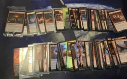 Mtg Red Card Lot See Description - Image 3