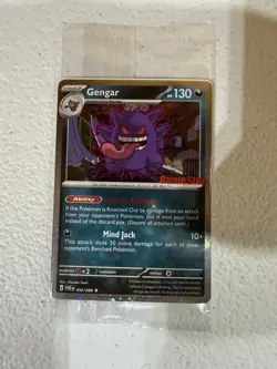 Gengar 050/088 Pokemon TCG GameStop Promo - SEALED - Image 1